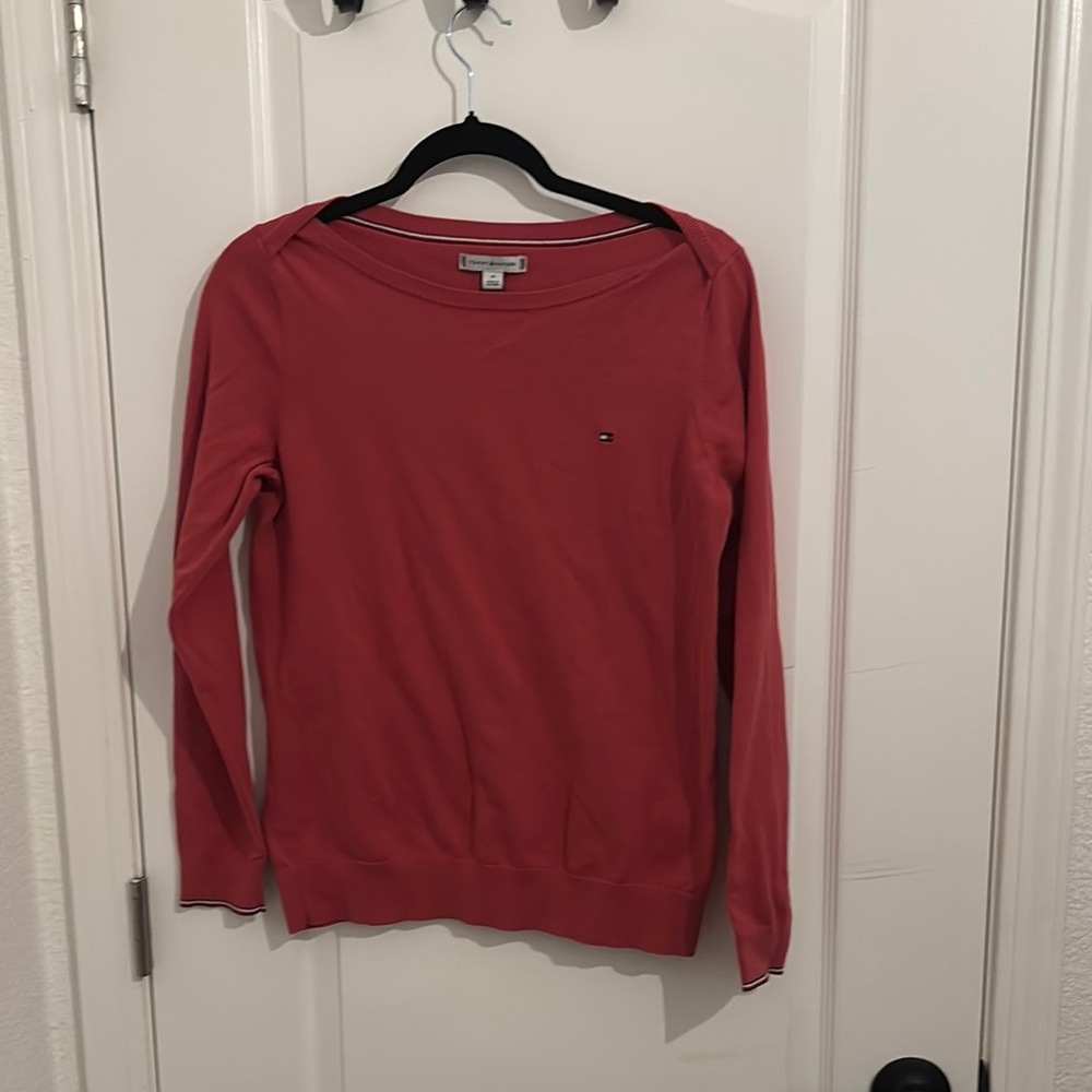 Tommy Hilfiger Coral Long Sleeve Top